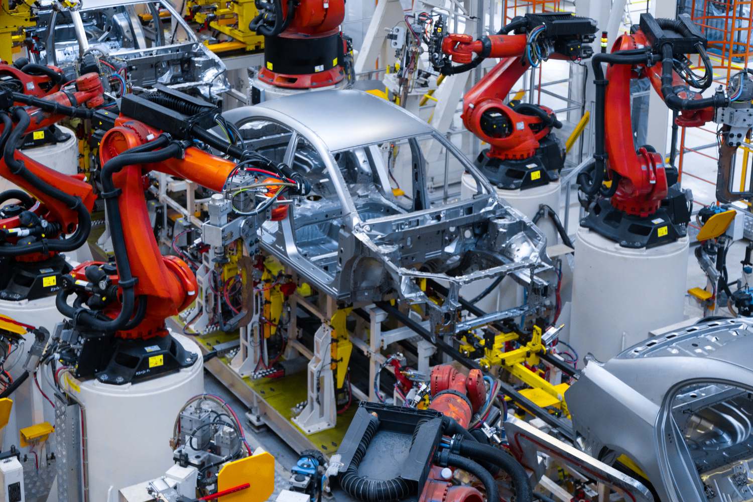 Chaine de montage automobile Stellantis en France